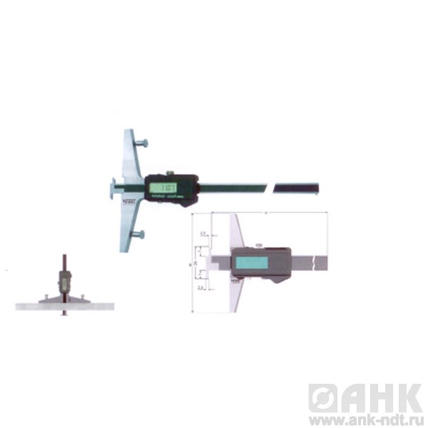 Штангенглубиномеры Vogel цифровые с Opto RS 232 для больших измерений