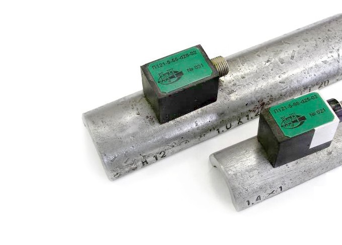 Наклонные совмещённые ПЭП П121 для труб малого диаметра