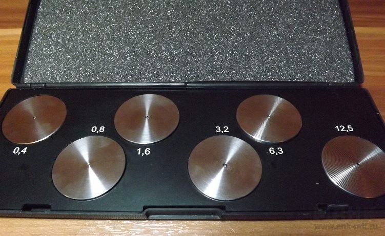 Образцы шероховатости точение торцовое ОШС-ТТ