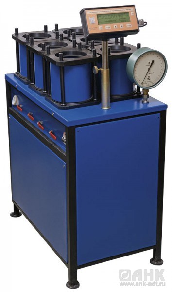 Установка для испытания бетона на водонепроницаемость УВБ-МГ4, УВБ-МГ4.01