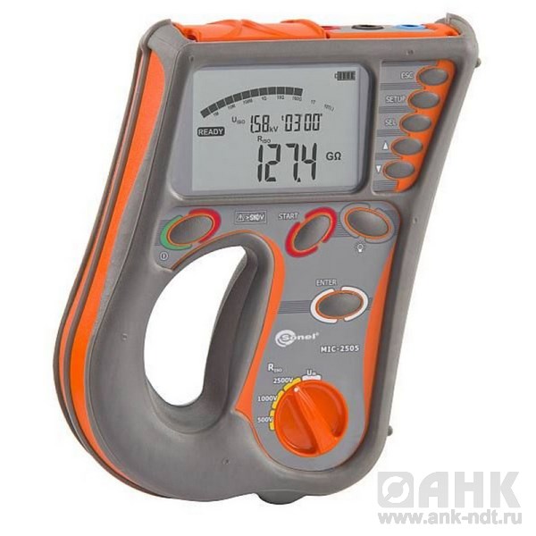 Измеритель сопротивления электроизоляции MIC-2505