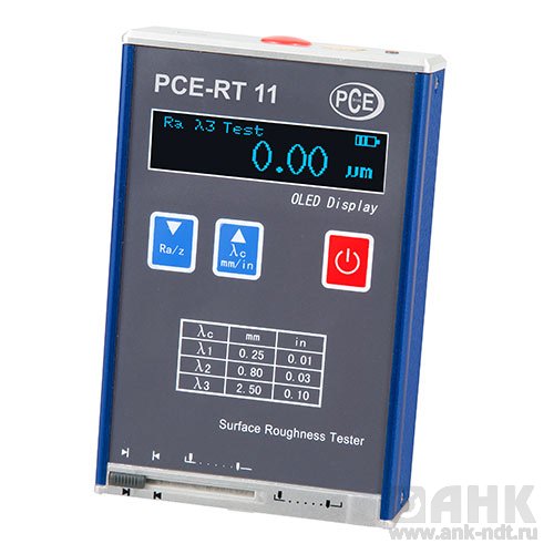 Измеритель шероховатости (профилометр) PCE-RT 11