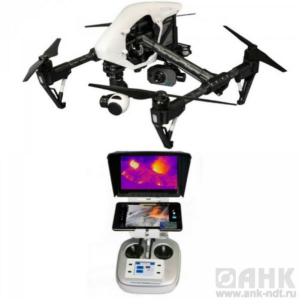 Комплект T09 базовый: DJI Matrice 100 и тепловизионная камера FLIR VUE