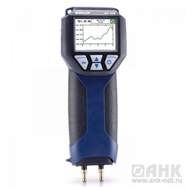 Манометр для контроля герметичности газовых систем Wohler DC 430
