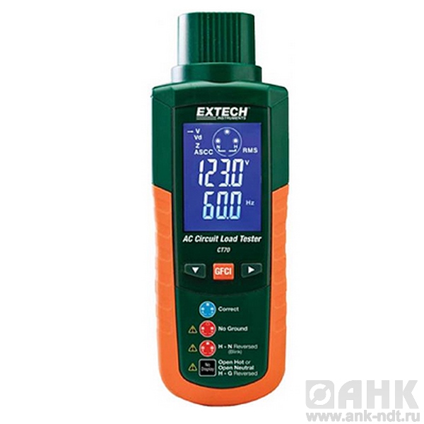 Тестер нагрузки сети переменного тока Extech CT70