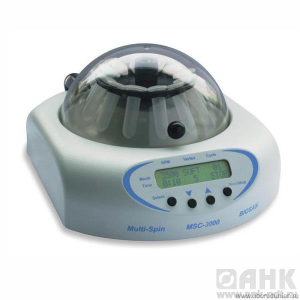 Центрифуга-вортекс Мультиспин MSC-3000 (1000-3500 об/мин)