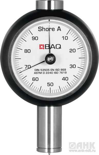 BAQ твердомер (дюрометр) Шора тип А с аналоговым индикатором