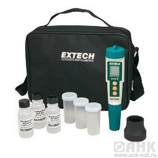 Водонепроницаемый комплект Extech EC510 для измерения рН/проводимости ExStik II