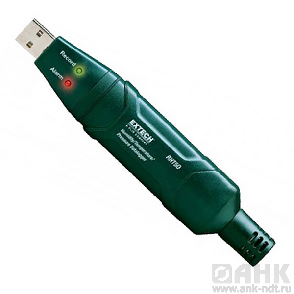 USB регистратор влажности, температуры и давления Extech RHT50