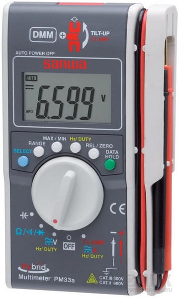 Мультиметр - токовые клещи Sanwa PM33a