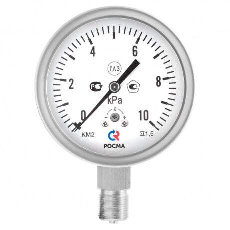 Поверка манометров для измерения низких давлений газов Тип КМ (КМВ)